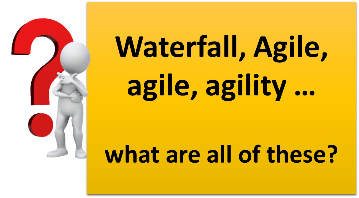 Do we need agile or Agile?